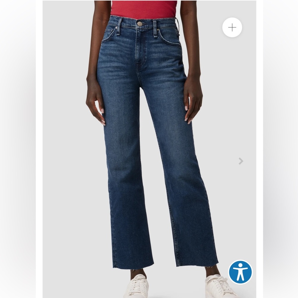 HUDSON Remi High-Rise Straight Ankle Jean